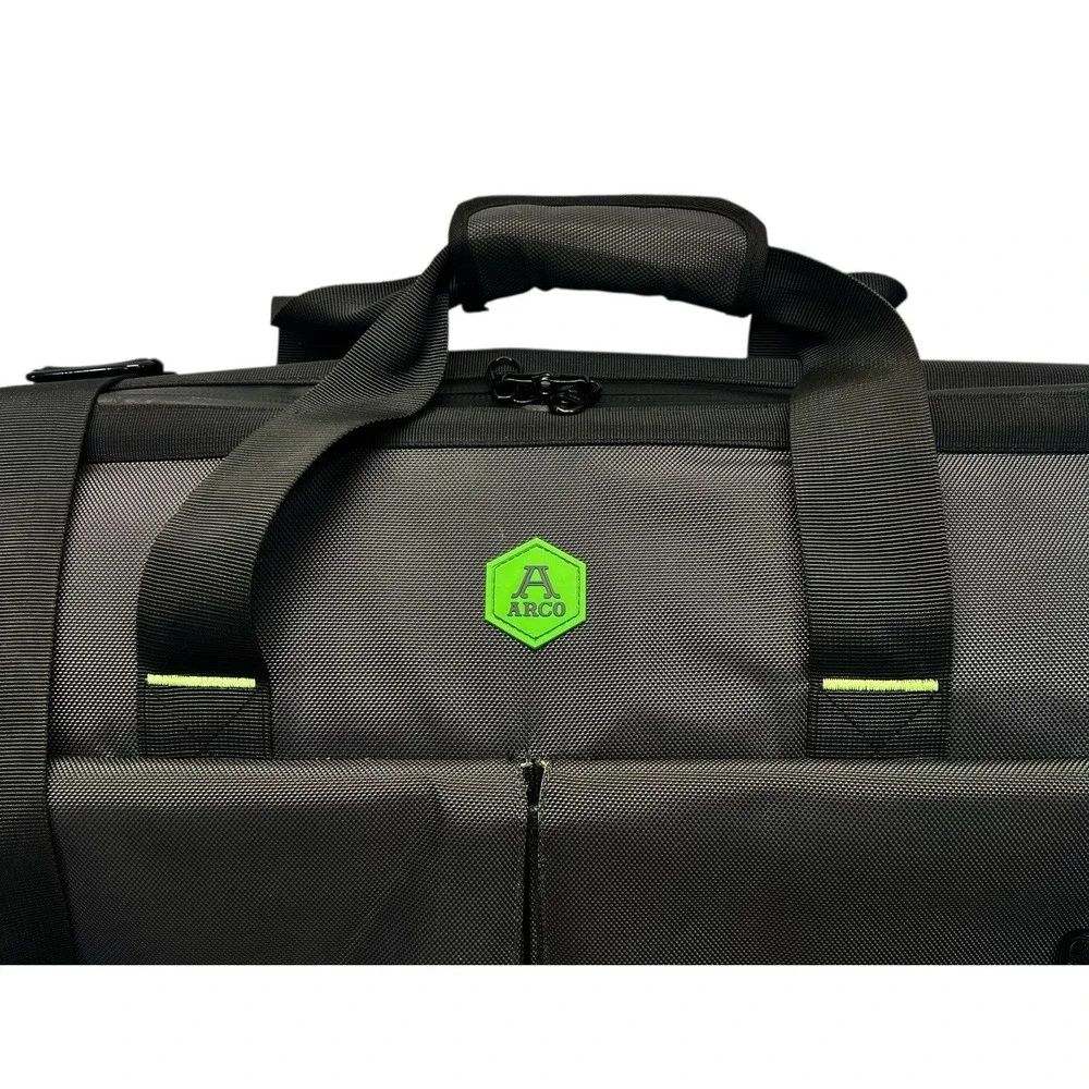 Arco Video Doctor Bag Video Camera Bag Lime Green Good Condition Fast Shipping